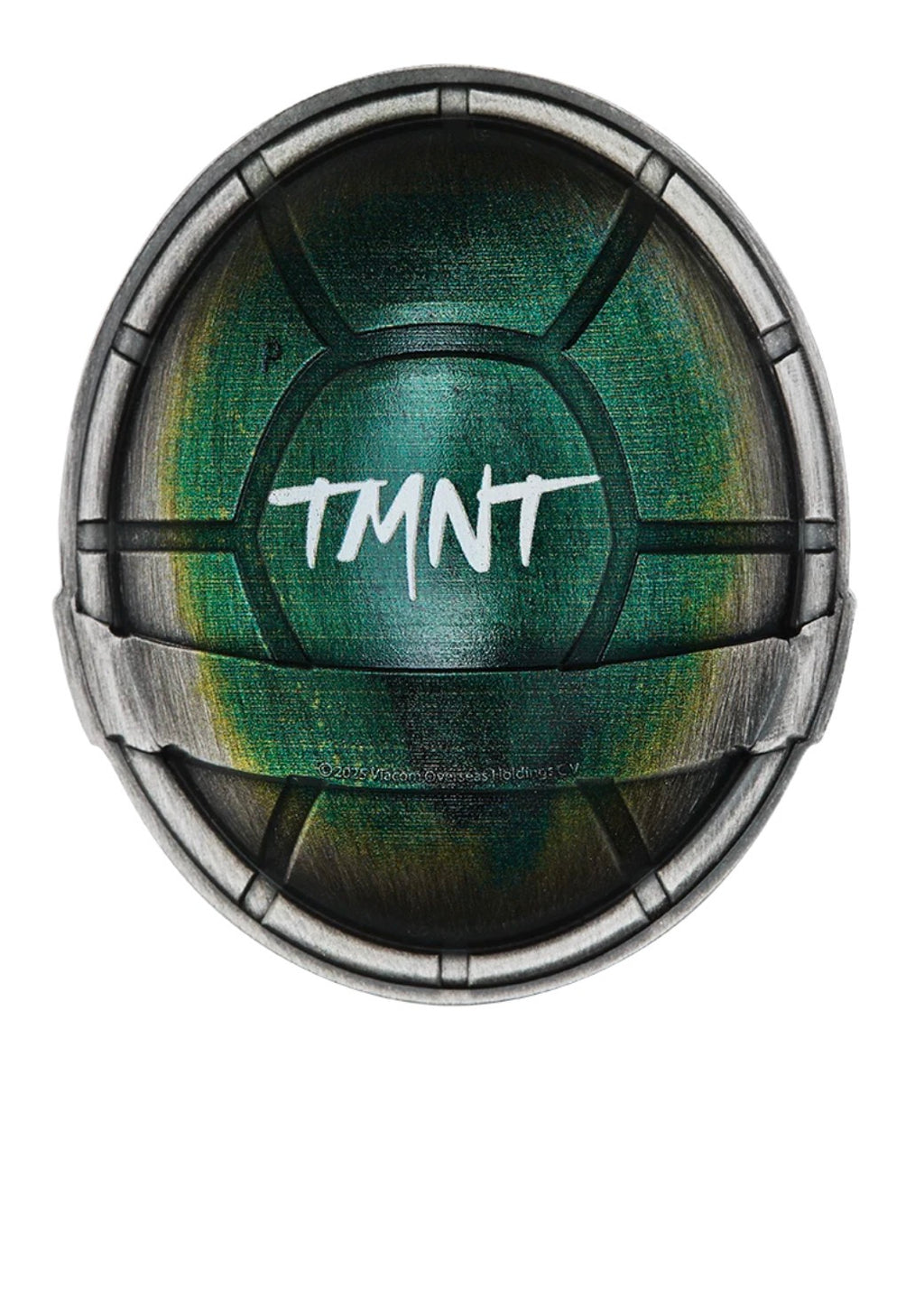 2025 Teenage Mutant Ninja Turtles 1.5oz Antiqued Silver Coloured Coin
