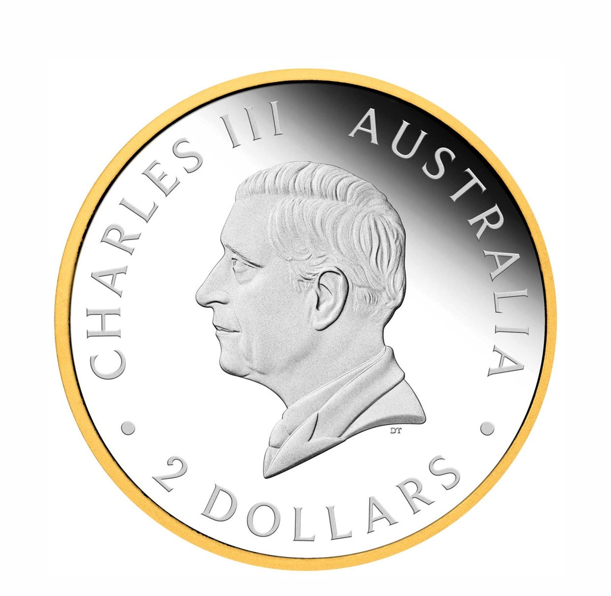 Australian Wedge-tailed Eagle 2026 2oz Silver Enhanced Reverse Proof Ultra High Relief Gilded Coin