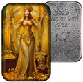 Avarice- The Seven Deadly Sins 2 oz Cast Silver Bar