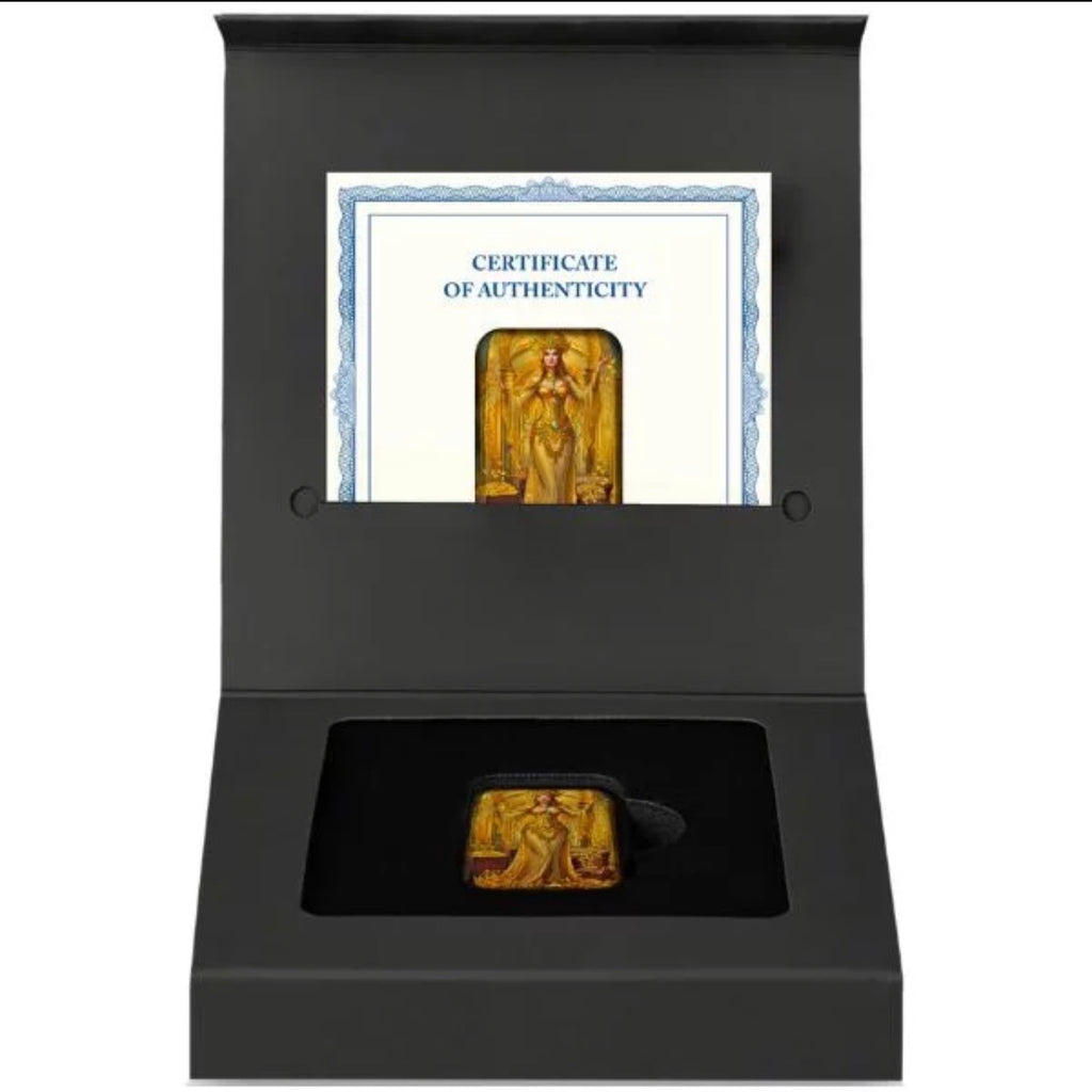 Avarice- The Seven Deadly Sins 2 oz Cast Silver Bar
