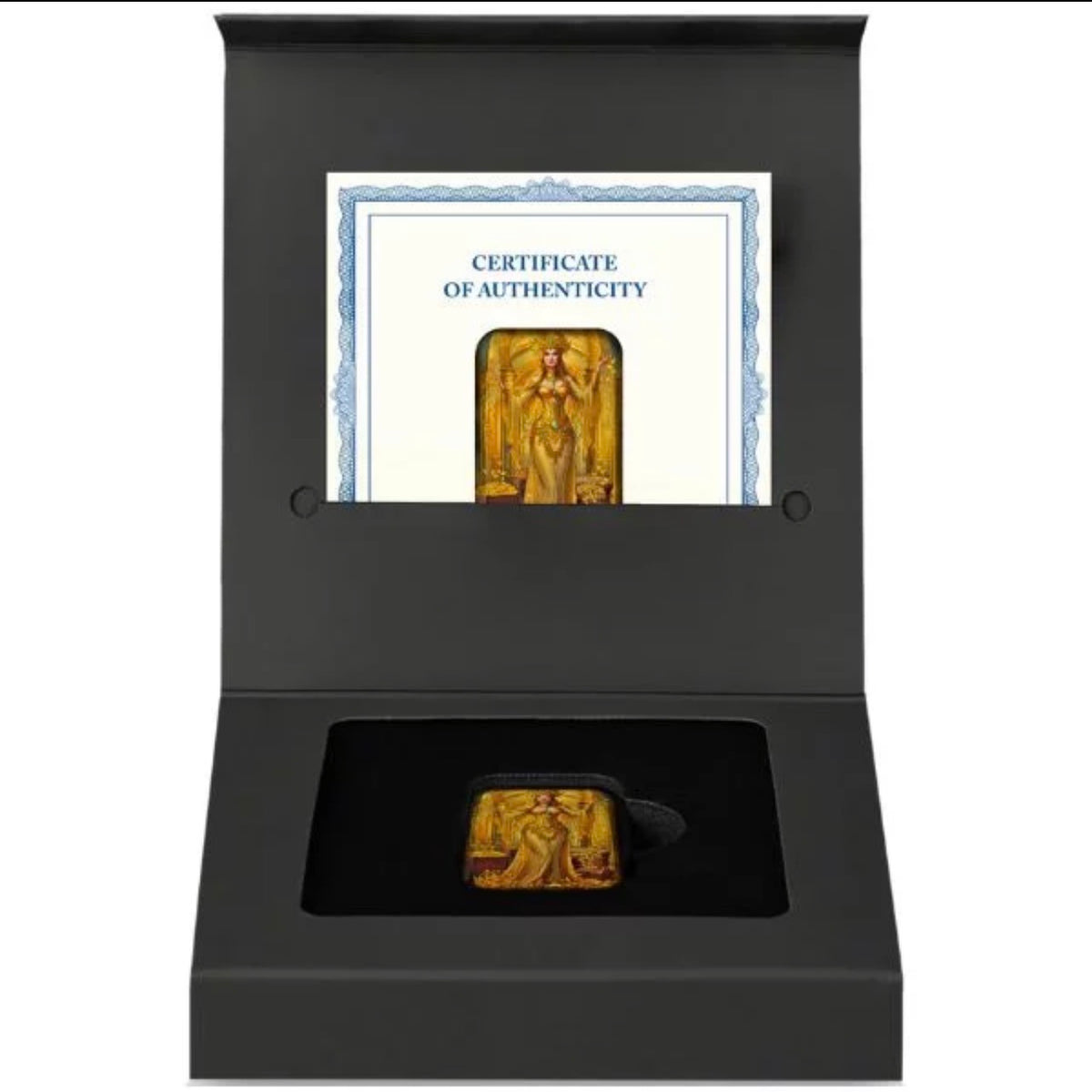 Avarice- The Seven Deadly Sins 2 oz Cast Silver Bar