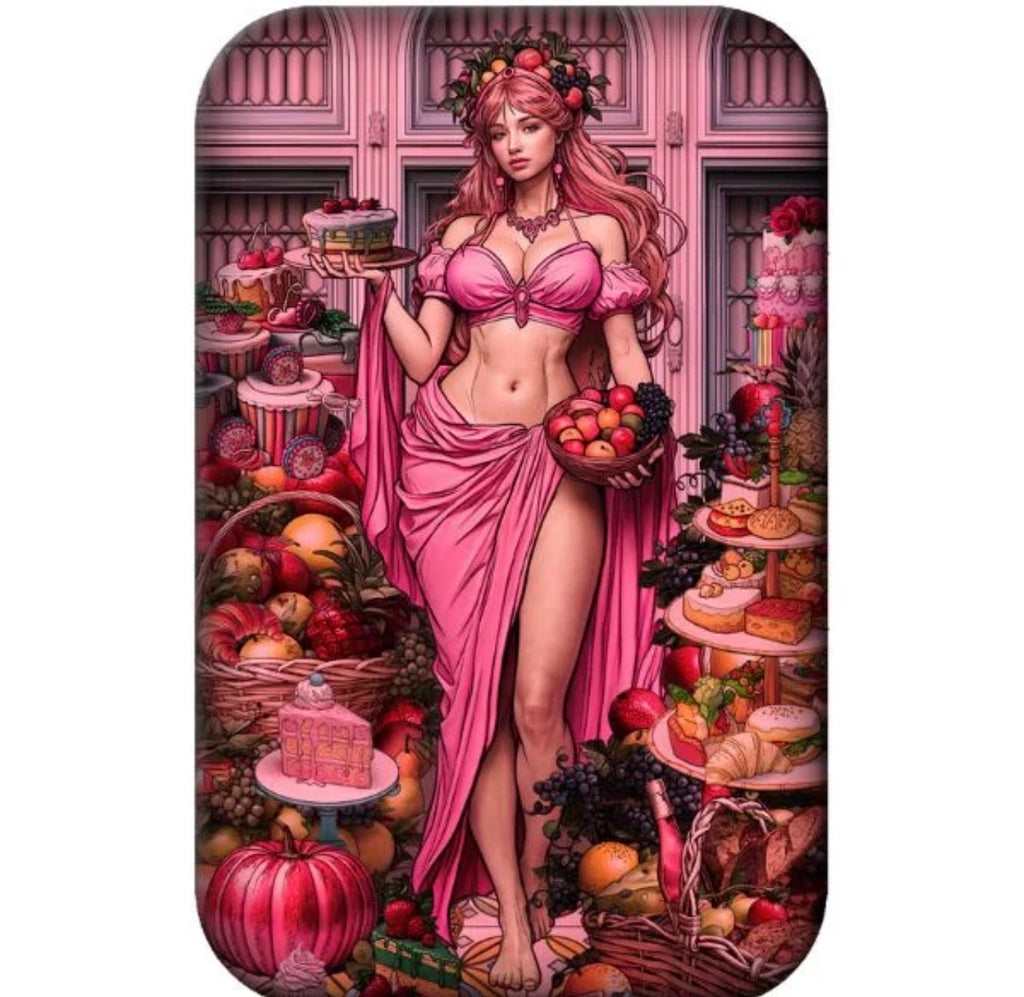 Gluttony- The Seven Deadly Sins 2 oz Cast Silver Bar