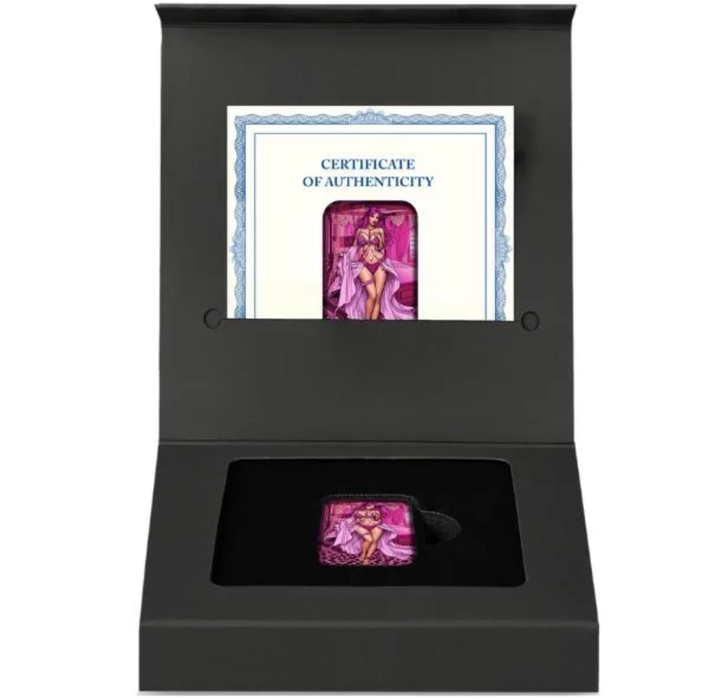 Lust- The Seven Deadly Sins 2 oz Cast Silver Bar